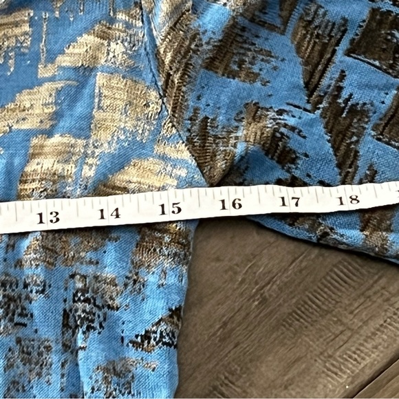 Diktons Barcelona Blue Button-Down Sweater - Size 6 - Picture 12 of 12